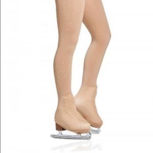 Mondor rhinestone tights girls size 4/6